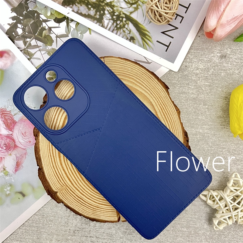 Ốp Điện Thoại Vải Denim Chống Rơi Cho Tecno Spark 10 Pro