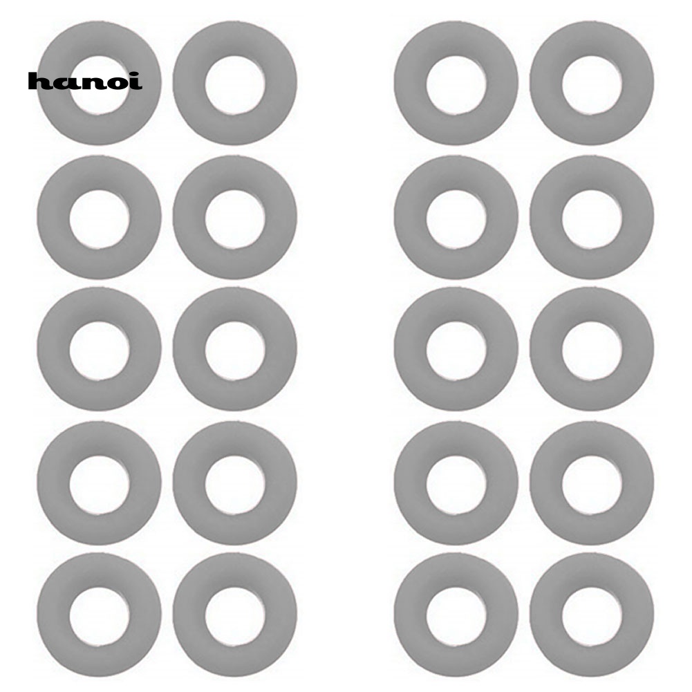 Set 10 Cặp Móc Tròn Bằng Silicon Mềm Chống Trượt Dùng Để Cố Định Tai Khi Chơi Thể Thao