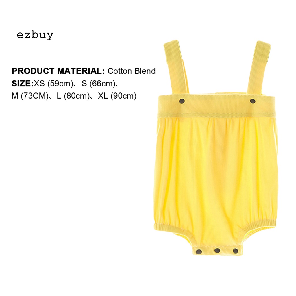 Bộ Áo Liền Quần Bằng Cotton Pha Siêu Nhẹ Thoáng Khí Thời Trang Mùa Hè Cho Bé