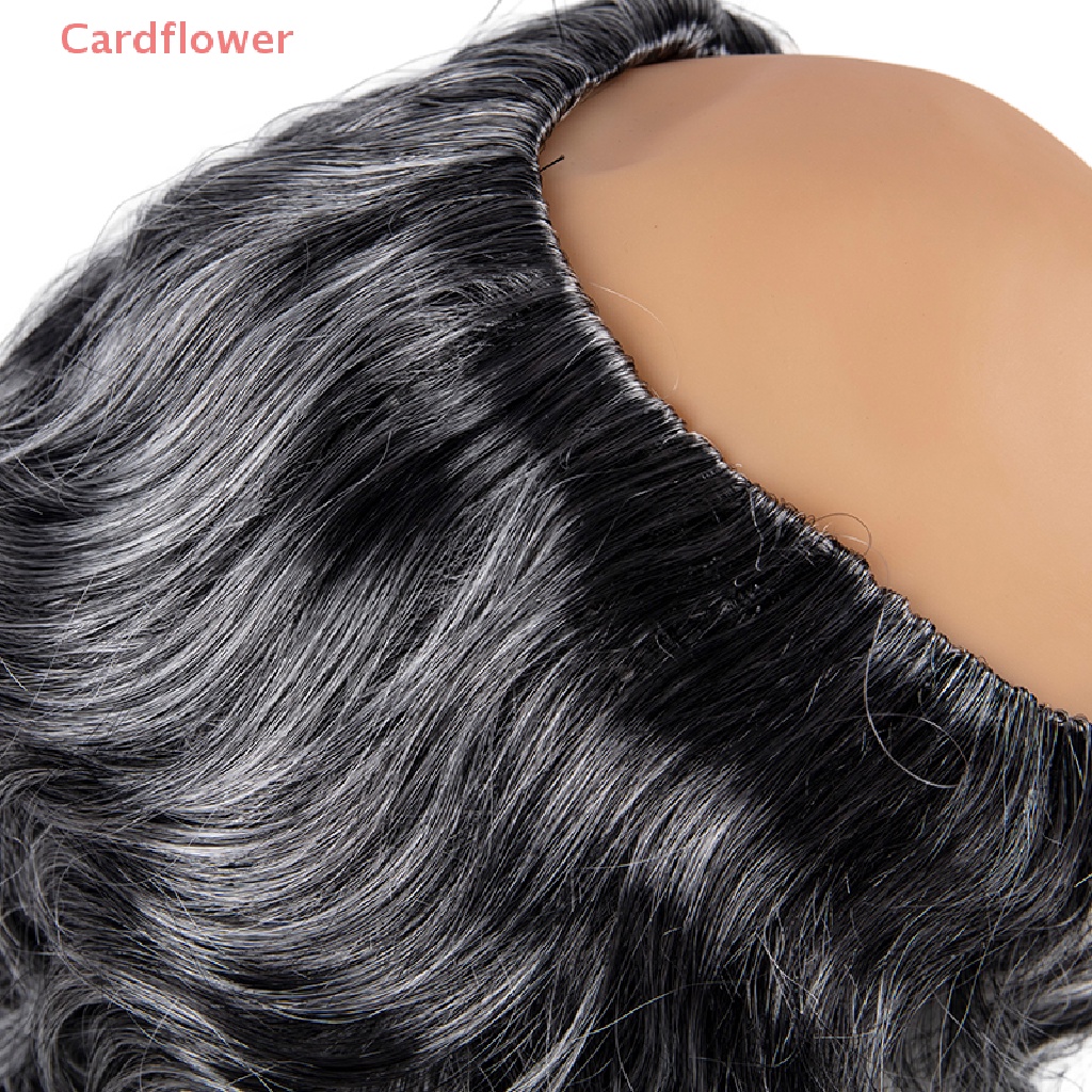 Bộ Tóc Giả Màu Trắng Hóa Trang Halloween Cho Nam