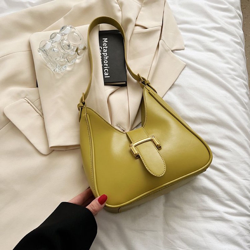 Túi Đeo Vai Bằng Da Cao Cấp Phong Cách Pháp Thời Trang Cho Nữ