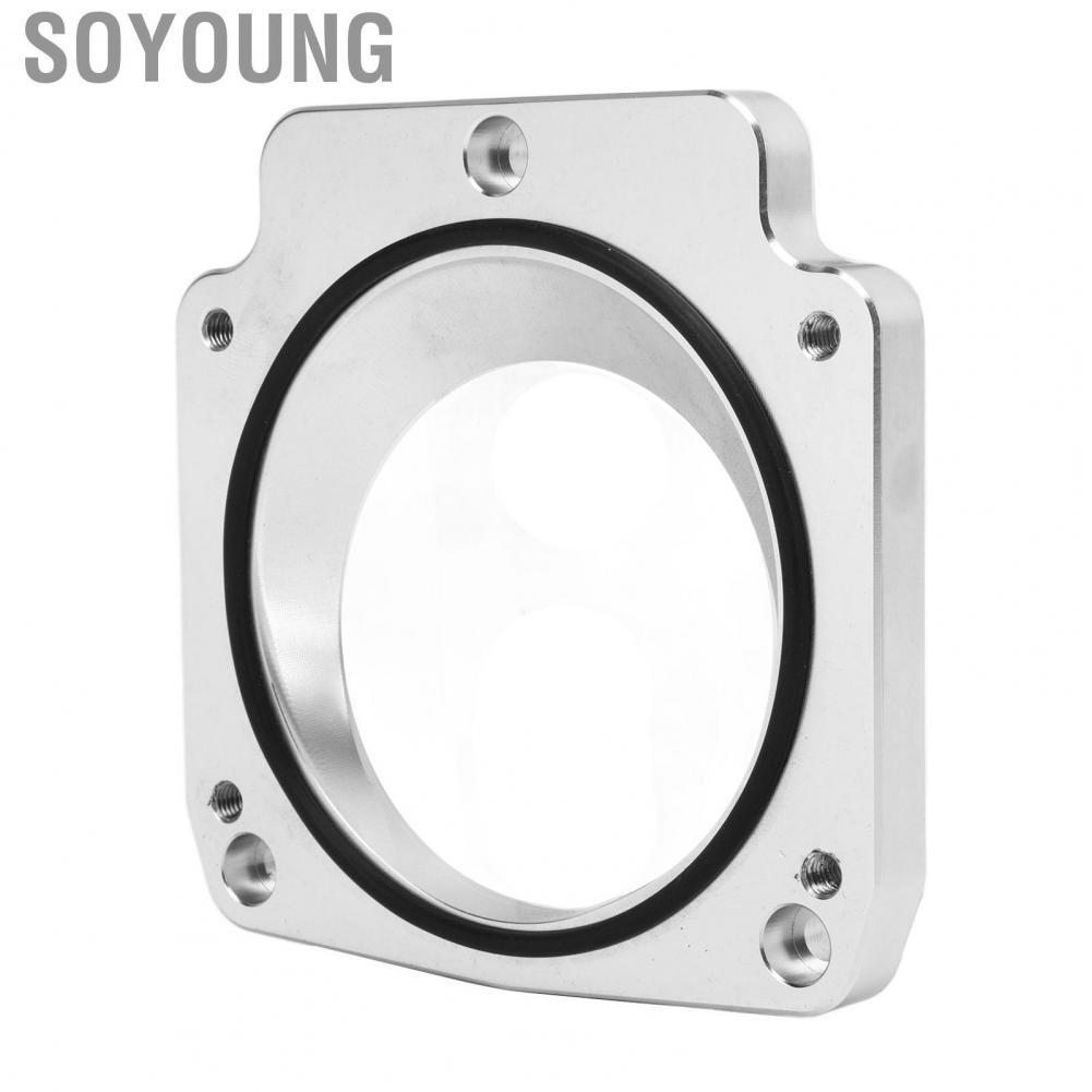 Soyoung Throttle Body Adapter  551513 75mm Through Hole Durable Easy To Install Manifold for Car