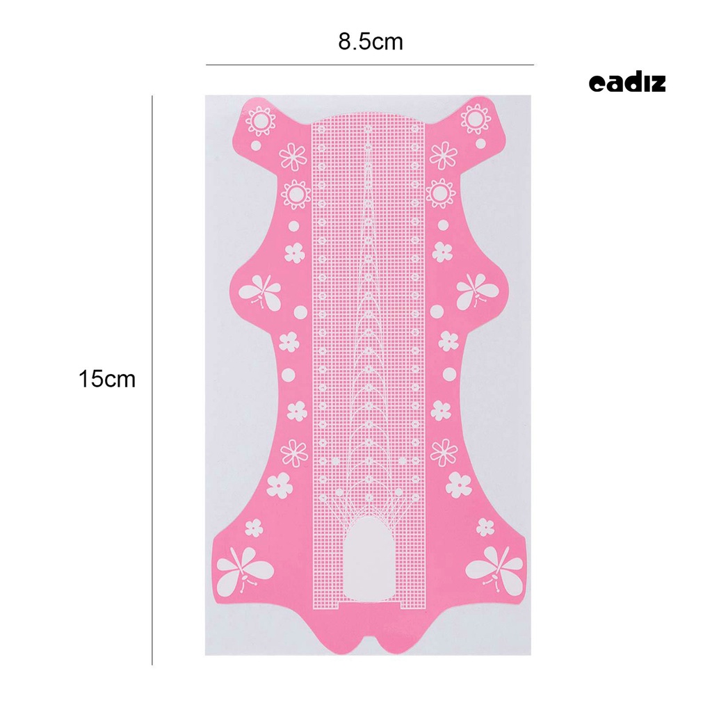 Bộ 50 / 100 Giá Đỡ Giấy In Hoa Chuyên Dụng Cho Nối Móng Tay DIY