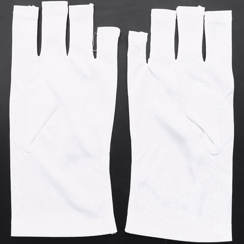 1 Cặp Găng Tay Chống Tia Uv Khi Làm Móng Nghệ Thuật