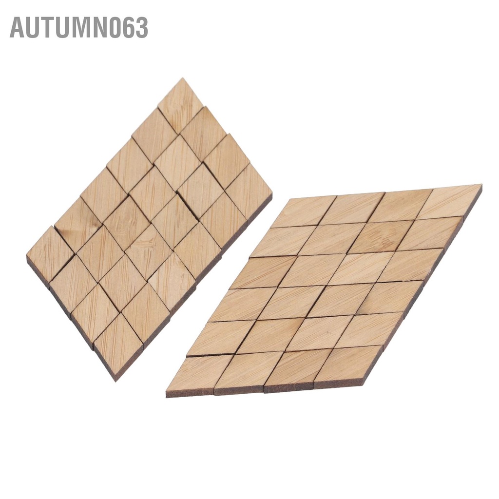 48 Miếng Lót Sàn Nhà Búp Bê 1: 12 Họa Tiết Hình Thoi Vintage