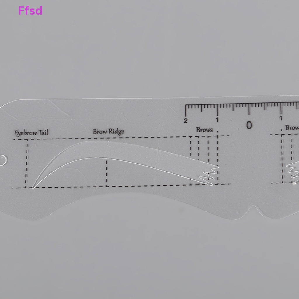 {Ffsd} Bộ 12 Khuôn Kẻ Định Hình Lông Mày Trang Điểm * Bán Chạy