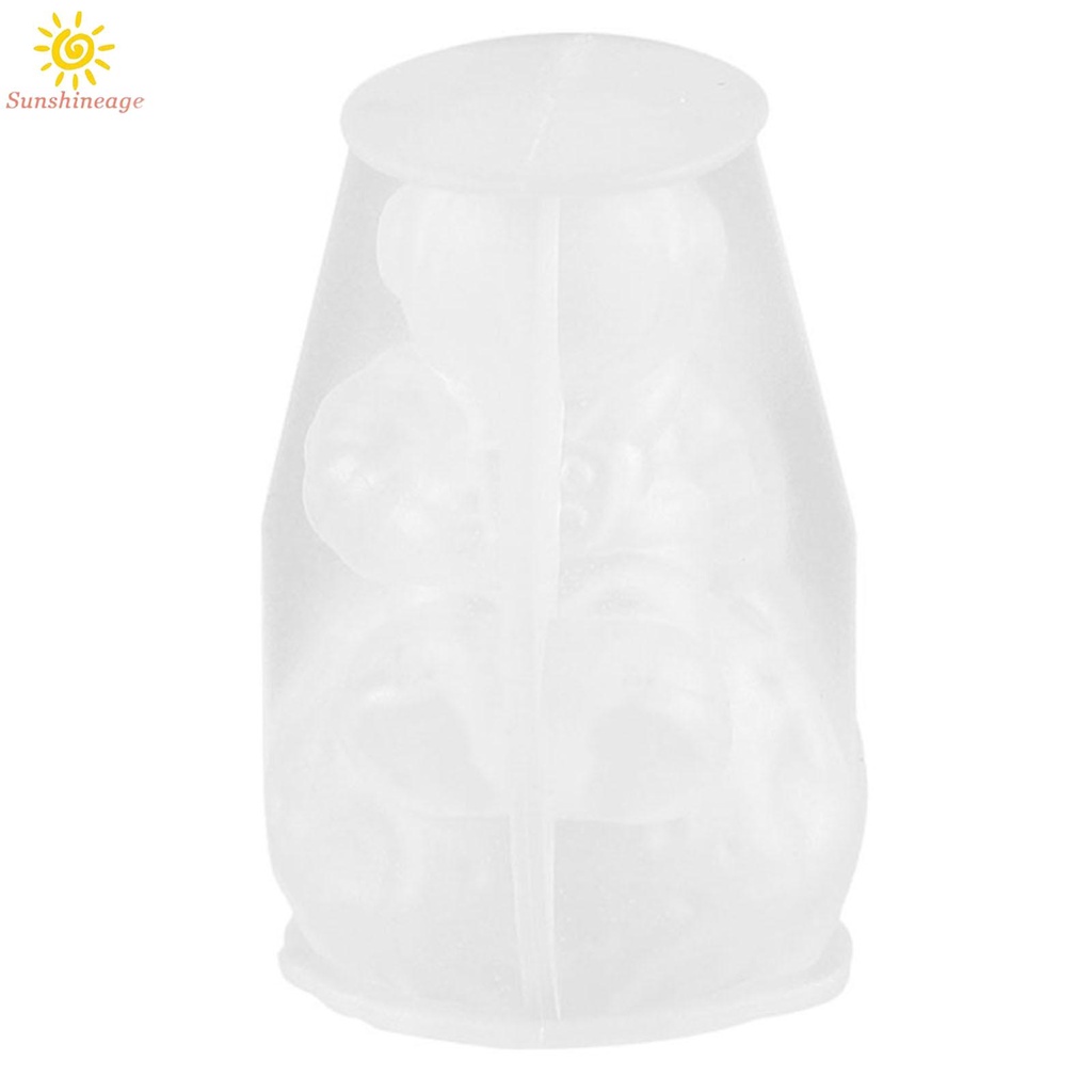 Khuôn Silicon 8 * 5 * 5cm Hình Phi Hành Gia / Socola / Nến / Xà Phòng Để Bàn Trang Trí DIY