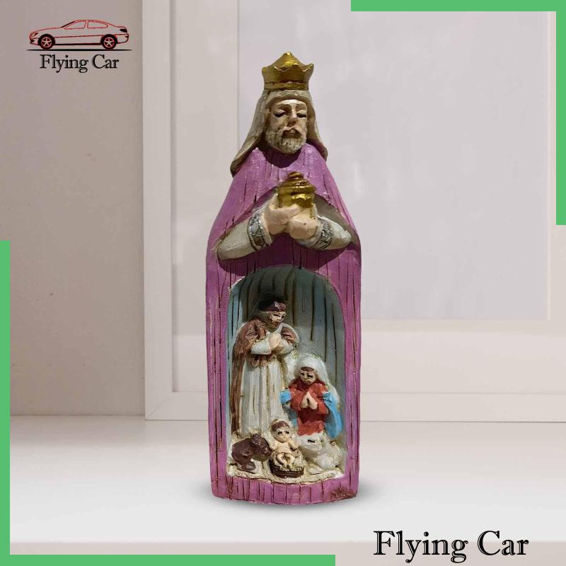 [Lzdjfmy2] Bộ Tượng Phong Cảnh Giáng Sinh Tự Nhiên Cho Lễ Tạ Ơn Sinh Nhật