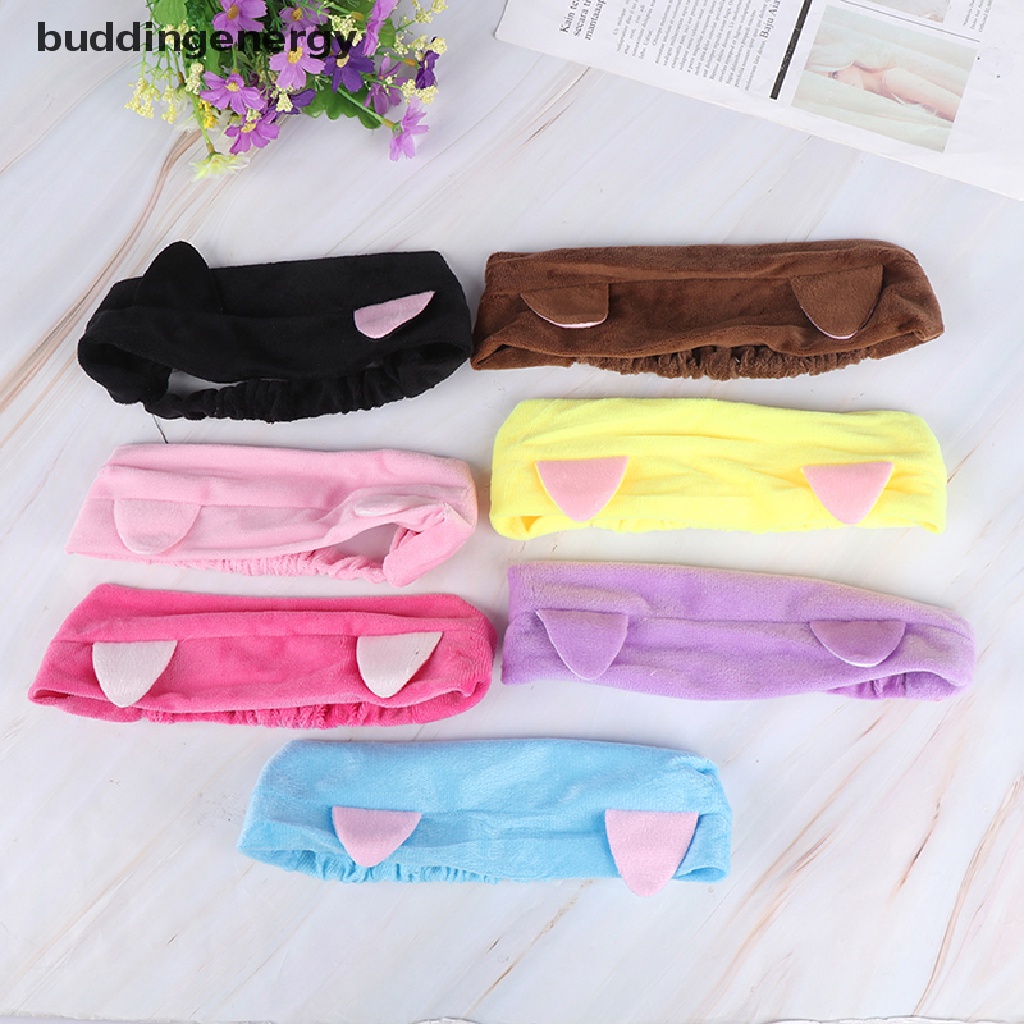 Băng Đô Tai Mèo Co Giãn Dễ Thương Dành Cho Nữ