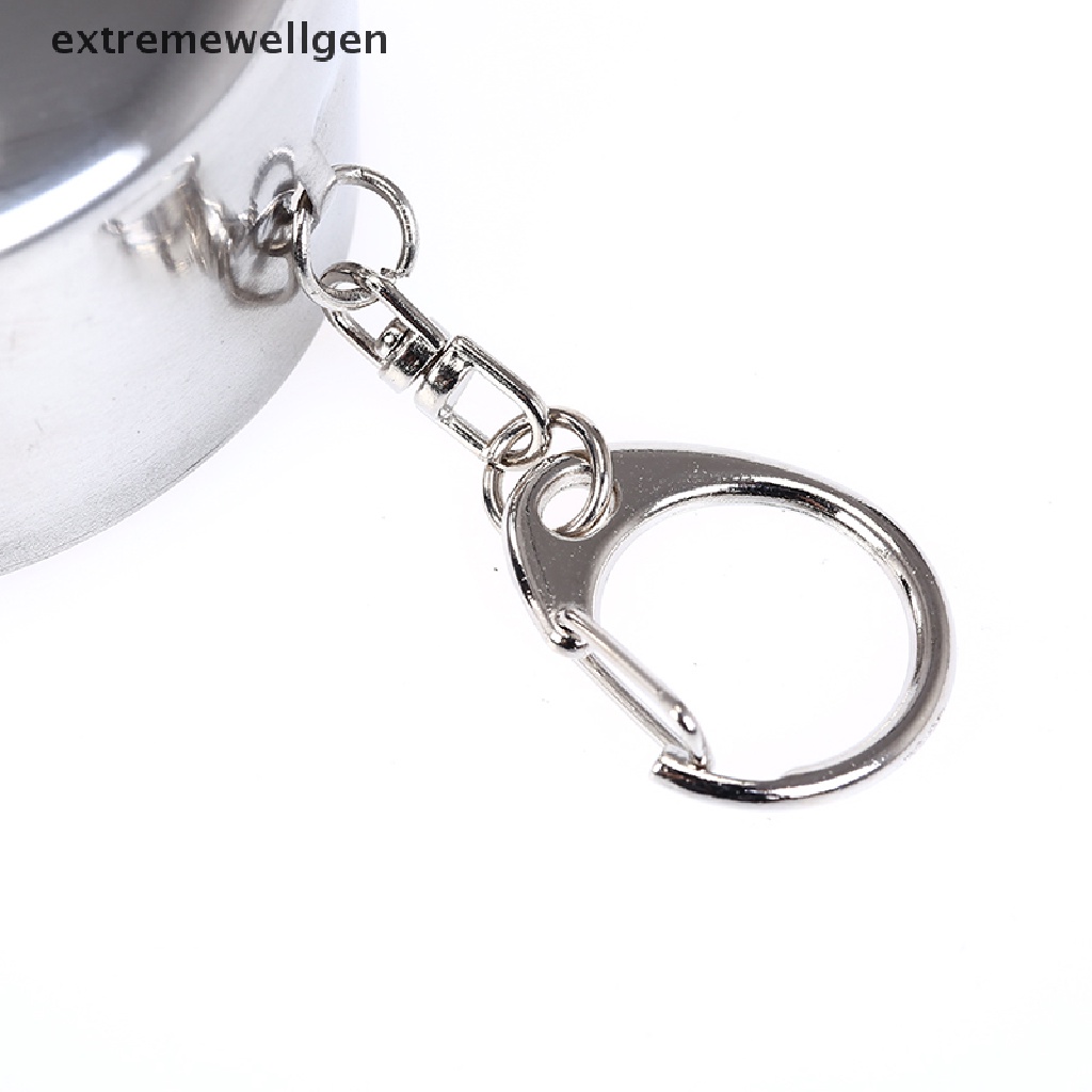 Cốc Uống Nước Bằng Thép Không Gỉ 140ml Có Thể Gấp Gọn Tiện Dụng Mang Theo Du Lịch