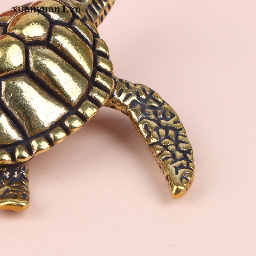 Mô Hình Rùa Biển Bằng Đồng Thau Dùng Trang Trí Nhà Cửa