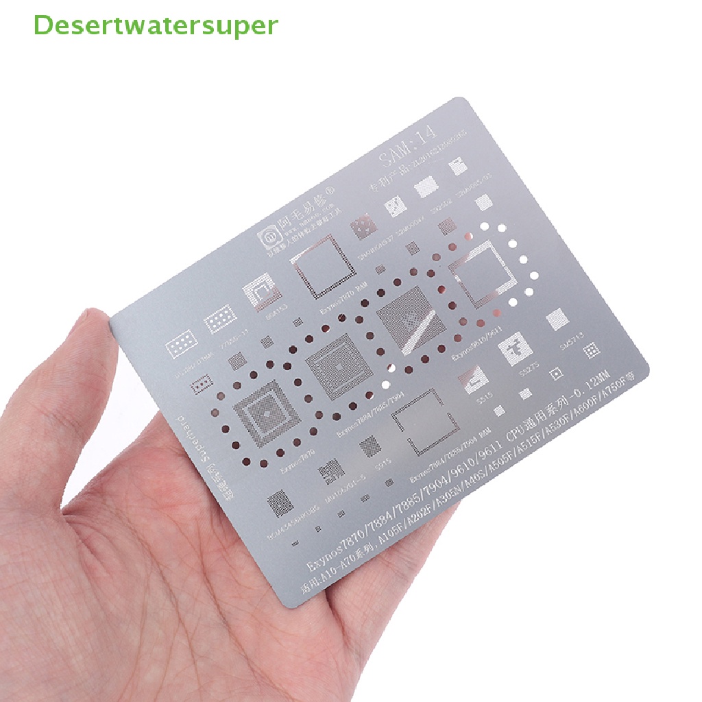 1 Khuôn Làm Bánh SAM14 BGA Cho Exynos 7870 7884 7885 7904 9610 9611 CPU A10