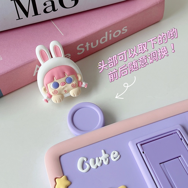 Ốp Máy Tính Bảng Chống Sốc Hình Bé Gái 3D Cho ipad mini air pro 1 2 3 4 5 6 7 8 9 10 9.7 10.2 10.5 10.9 11 12.9 2017 2018 2019 2020 2021 2022