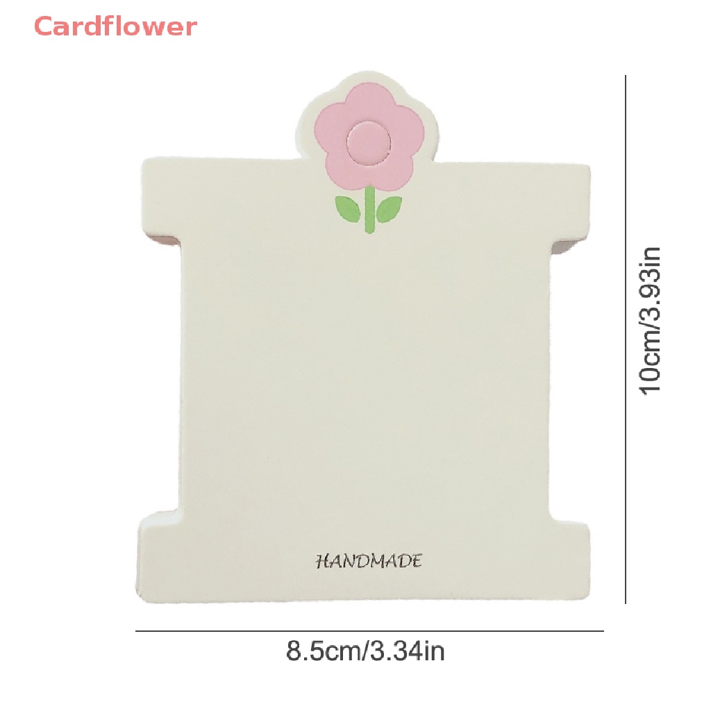 Bộ 50 Thẻ Giấy Hình Hoa Hồng Trang Trí Kẹp Tóc Thủ Công DIY Mới