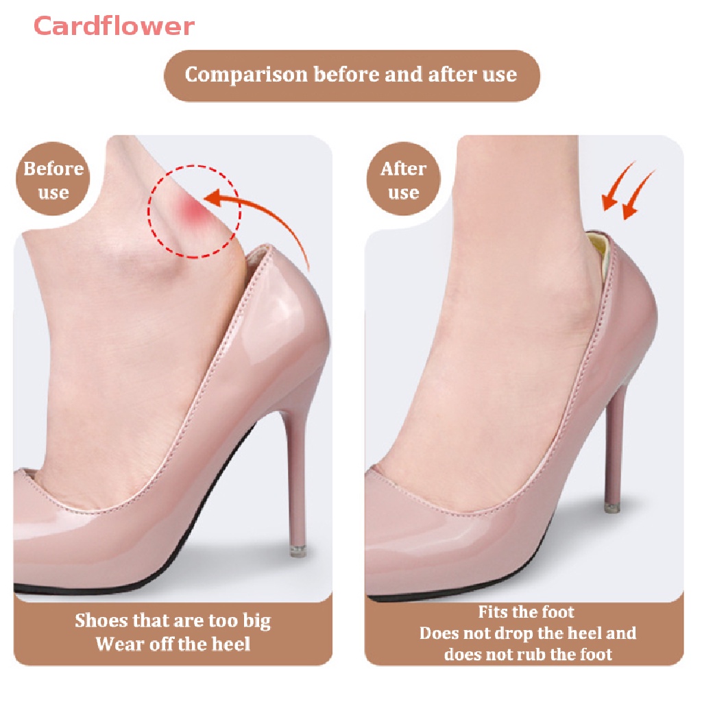 1 Cặp Đệm Lót Giày Cao Gót Bảo Vệ Chống Mòn Có Thể Điều Chỉnh Kích Thước Mới