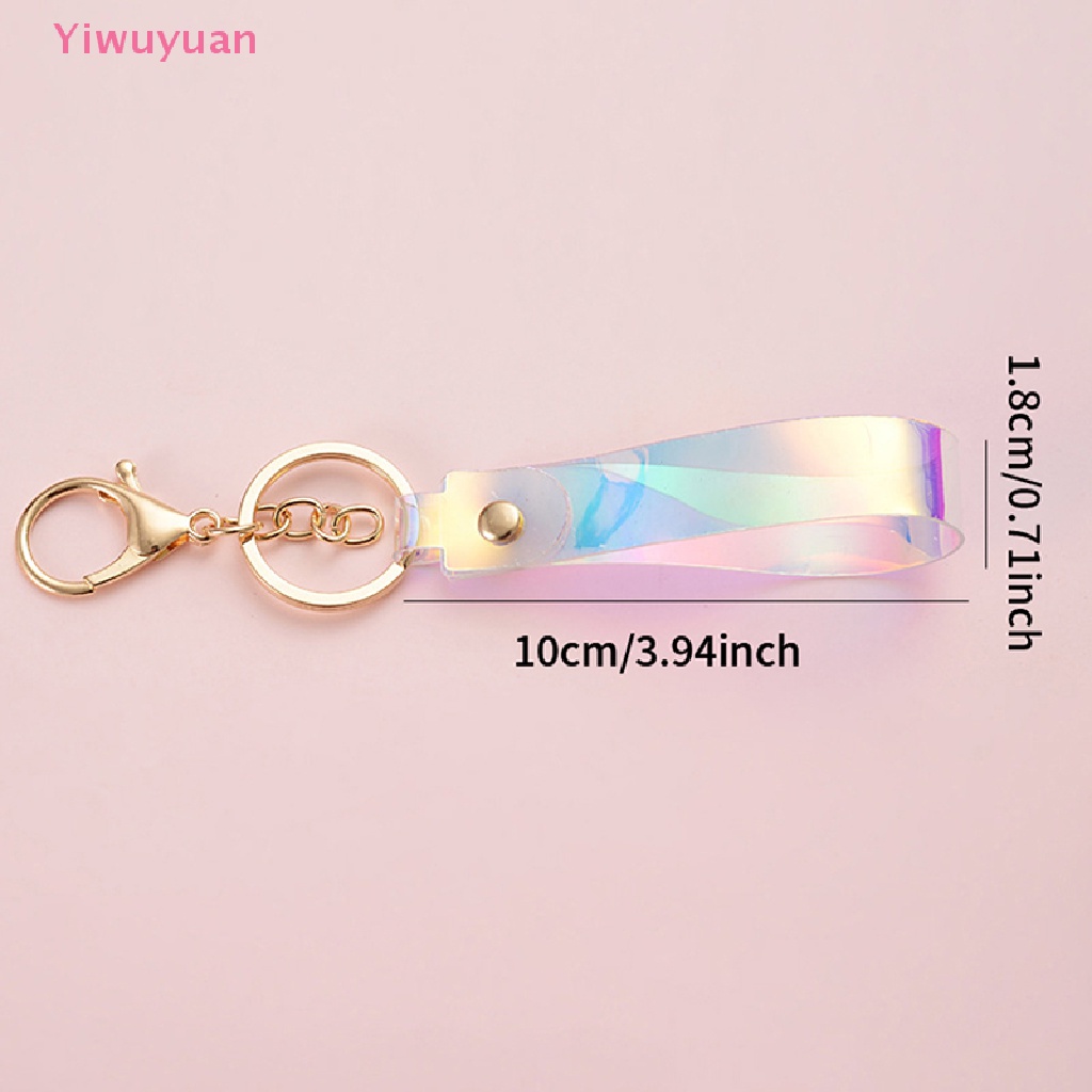 Móc Khóa Dây Da Bò Đính Búp Bê Tôm Hùm Vàng < Yiwuyuan > Mới