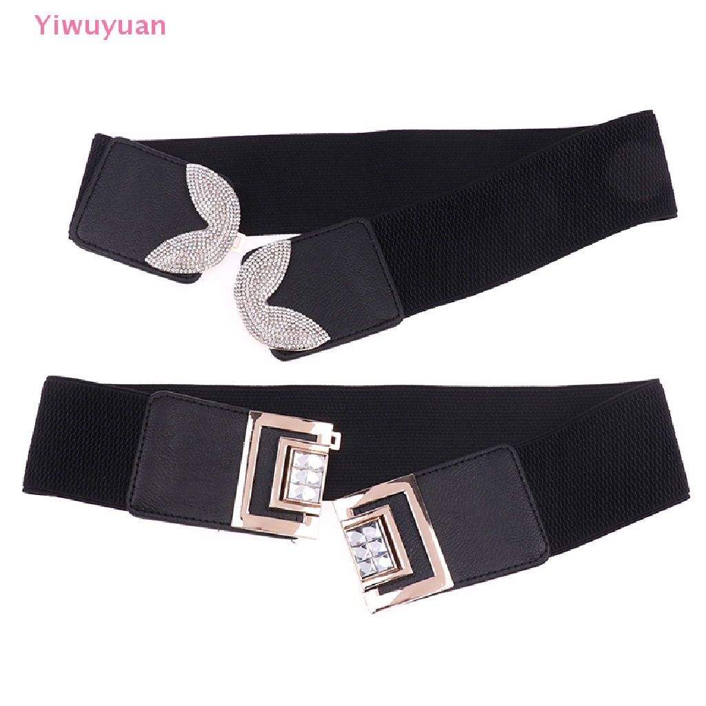 Thắt Lưng Co Giãn Đính Đá Trang Trí Đầm Nữ Mới