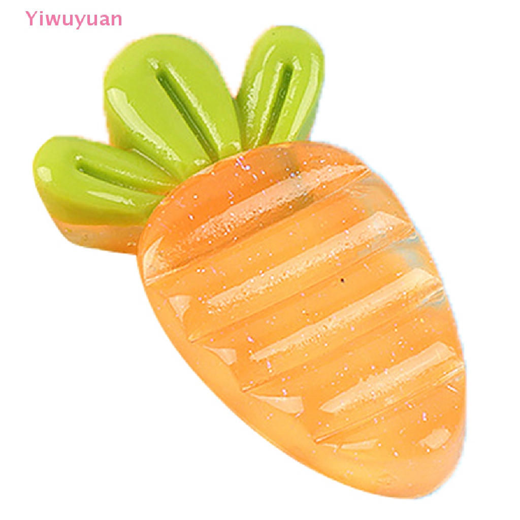 < Yiwuyuan > Keo Dạ Quang Tự Trang Trí Hình Trái Cây Hoạt Họa Dễ Thương Cho Ốp Điện Thoại Di Động