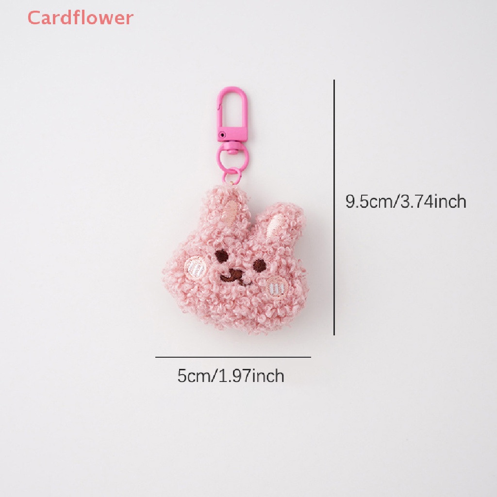 Móc Khóa Hình Thỏ Nhồi Bông Dễ Thương Mới