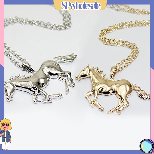 <SPwholesale> Vòng cổ Mặt Hình Ngựa Sang Trọng Cho Nữ
