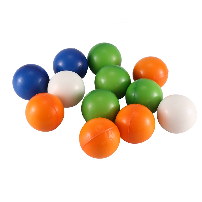 Set 12 Bóng Xốp Đồ Chơi Giảm Căng Thẳng 6.3Cm Dành Cho Người Lớn Và Trẻ Em