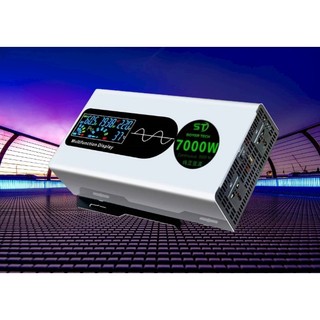 Bộ chuyển đổi điện sin chuẩn 7000w-24v sang 220v -soyer tech new