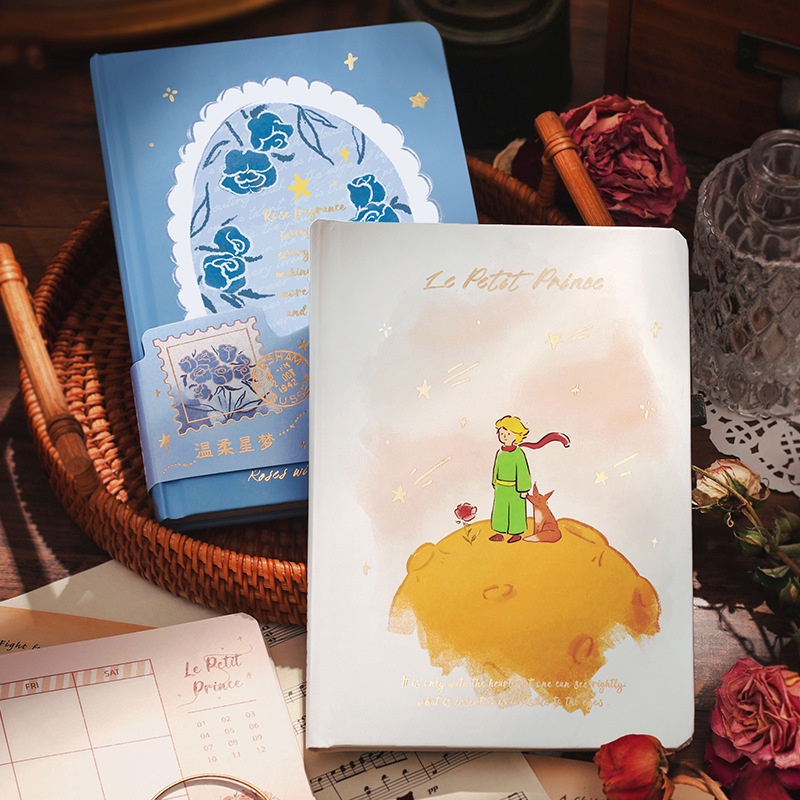 Note Sổ Tay Bìa Cứng In Hình Hoàng Tử Bé Dễ Thương