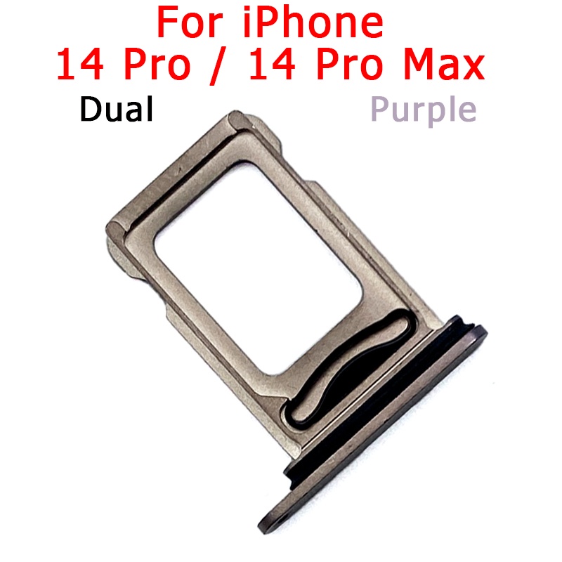 Khay Đựng SIM Điện Thoại Hai Ngăn Cho iPhone 14 Pro 14Pro Max 14 Plus