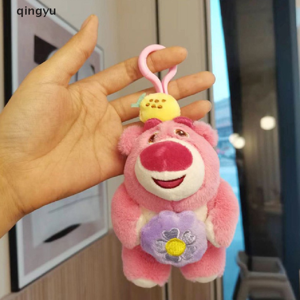 Búp Bê Lotso Nhồi Bông 15cm Mềm Mại Làm Quà Tặng Giáng Sinh / Sinh Nhật Cho Bé