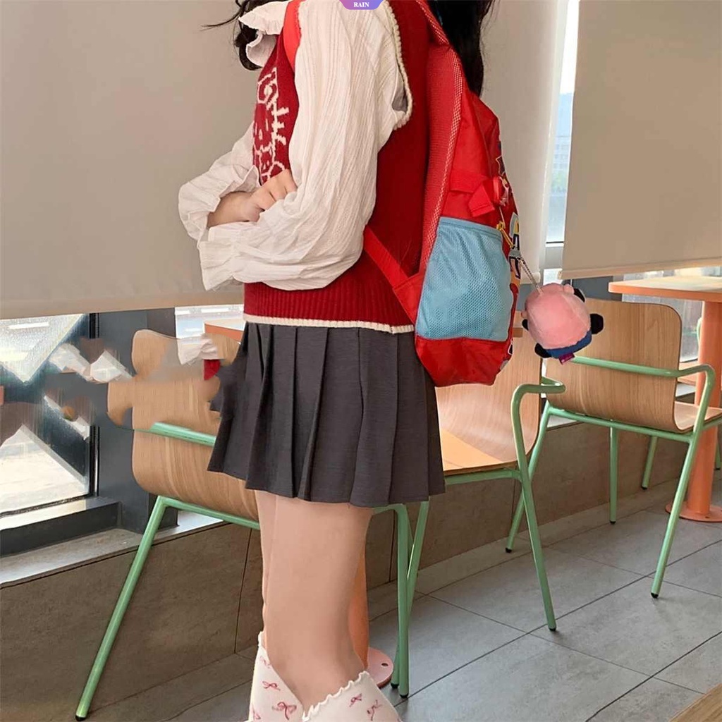 Balo Đi Học / Du Lịch Sức Chứa Lớn Y2K In Họa Tiết Sanrio Hello Kitty Dễ Thương Đa Năng Cho Nữ