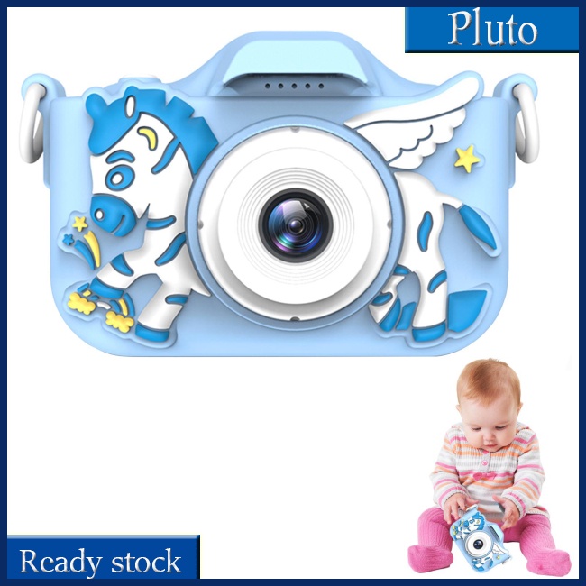 Máy Ảnh Kỹ Thuật Số Hd 2.0 Mini Hoạt Hình Dành Cho Trẻ Em Mới