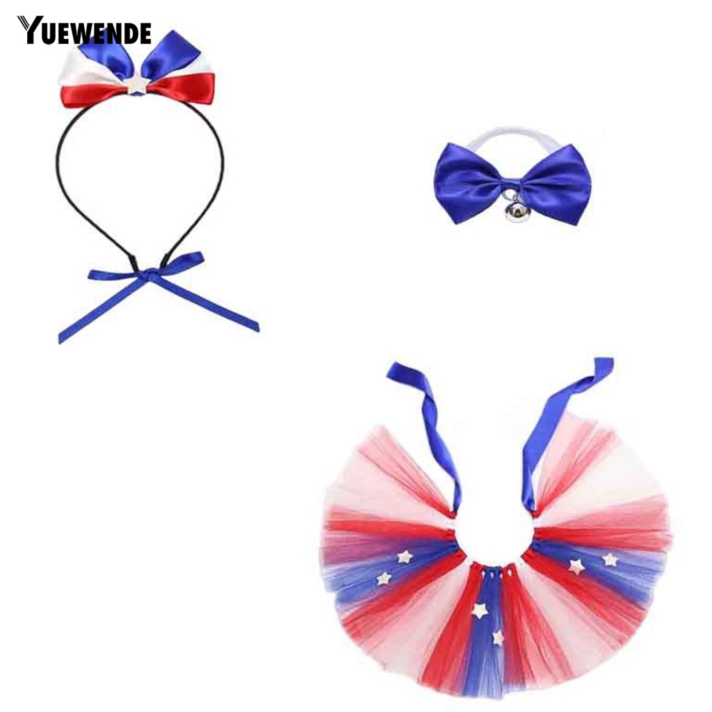 1 Set Đầm Và Nón Hóa Trang Cho Mèo Cưng