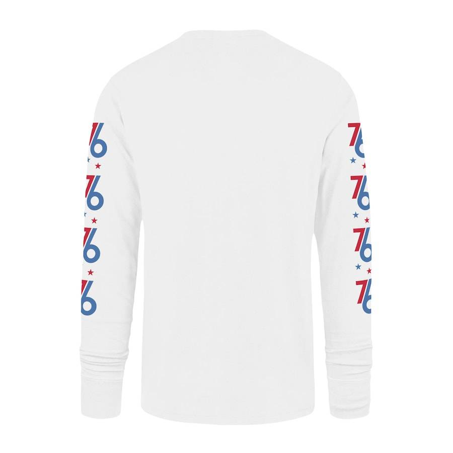 Áo Thun Bóng Rổ Tay Dài YP2 2023 NBA Philadelphia 76Es Plus Size PY2