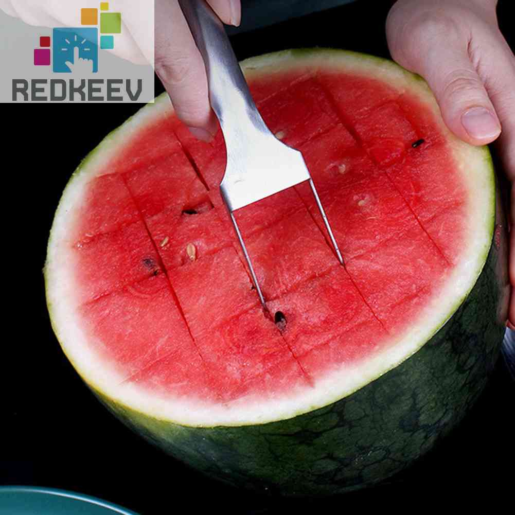 Nĩa Cắt Trái Cây Đa Năng Bằng Thép Không Gỉ