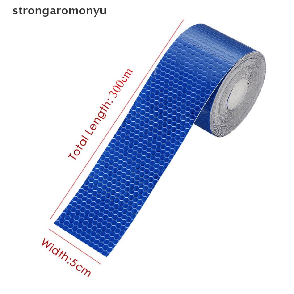 Miếng Dán Phản Quang Cảnh Báo An Toàn Cho Xe Hơi 5cm * 300cm