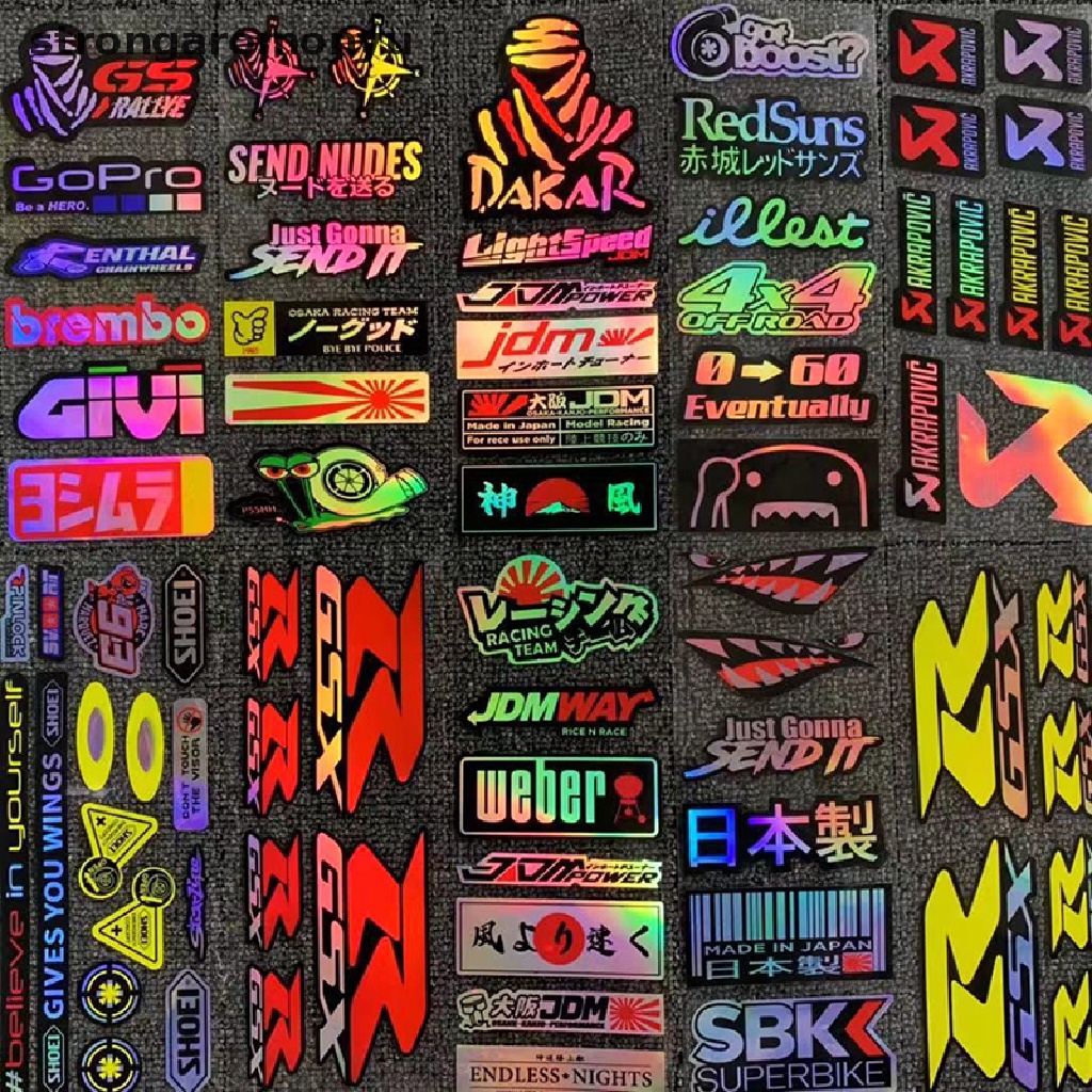 Miếng Dán Laser Chống Thấm Nước Trang Trí Xe Hơi Xe Máy