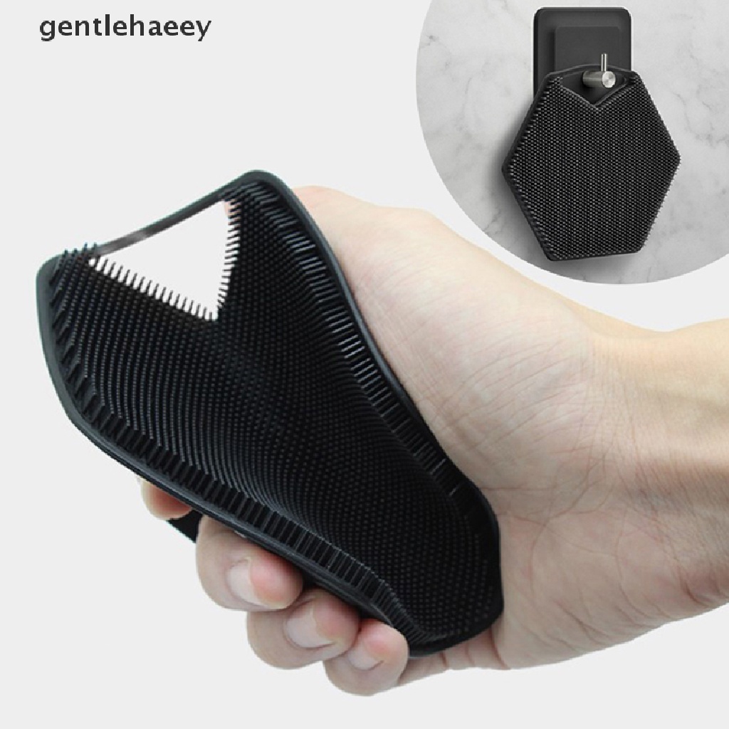 Bàn Chải Chà Lưng Tẩy Tế Bào Chết Toàn Thân Bằng Silicone Làm Sạch Sâu &amp; Phụ Kiện Phòng Tắm