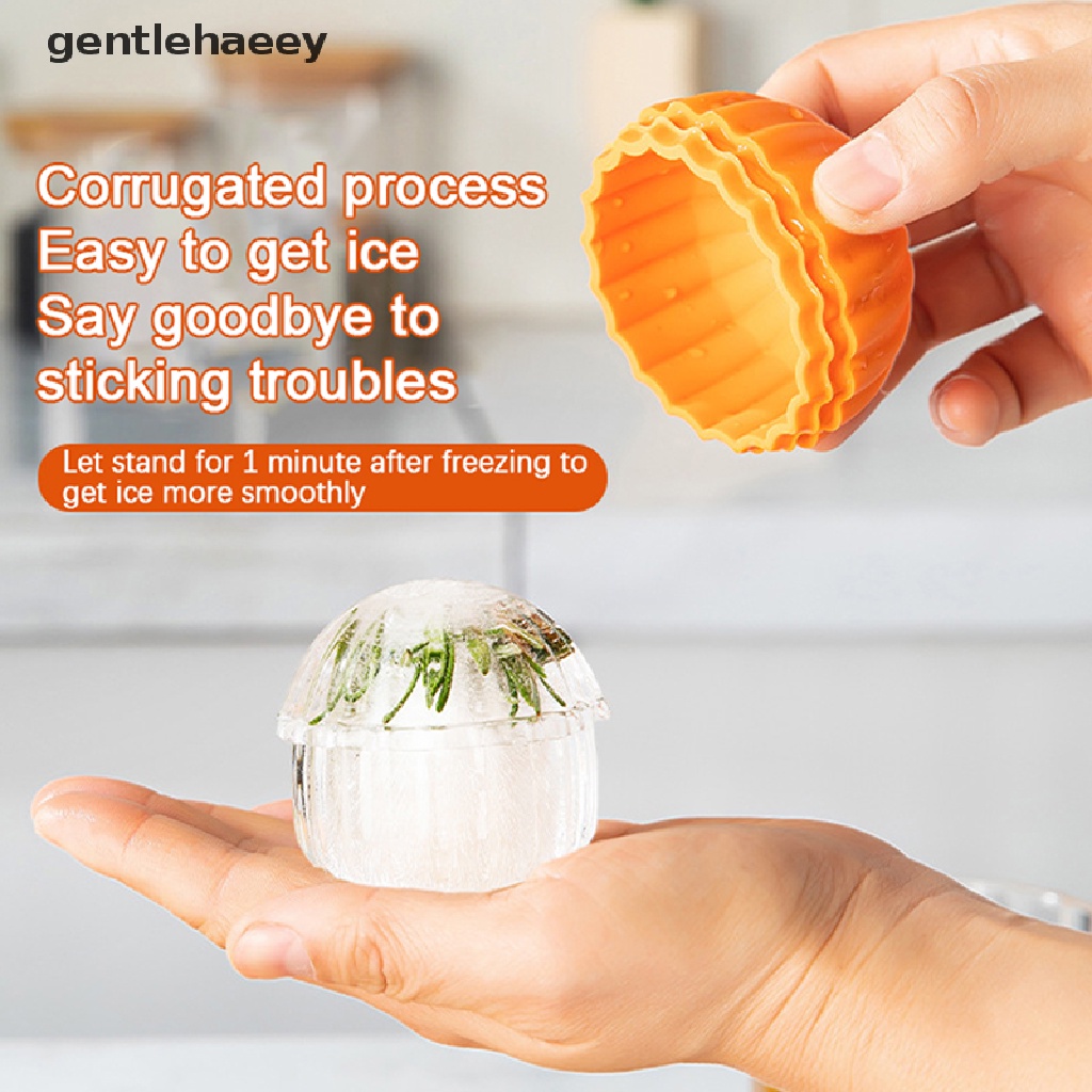 Khuôn Làm Đá Viên Hình Cầu Bằng Silicone