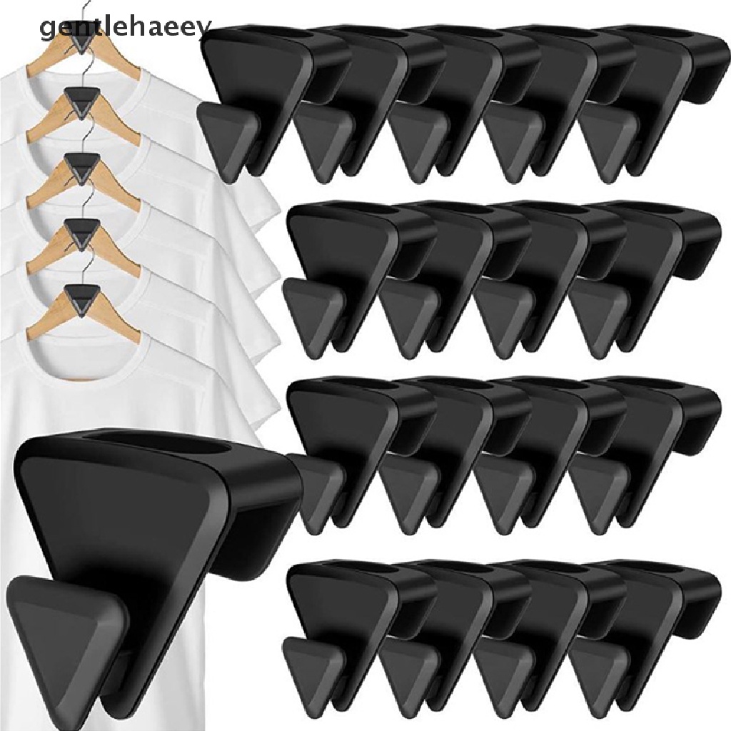 Bộ 3 Móc Treo Quần Áo Hình Tam Giác Không Gian Mới