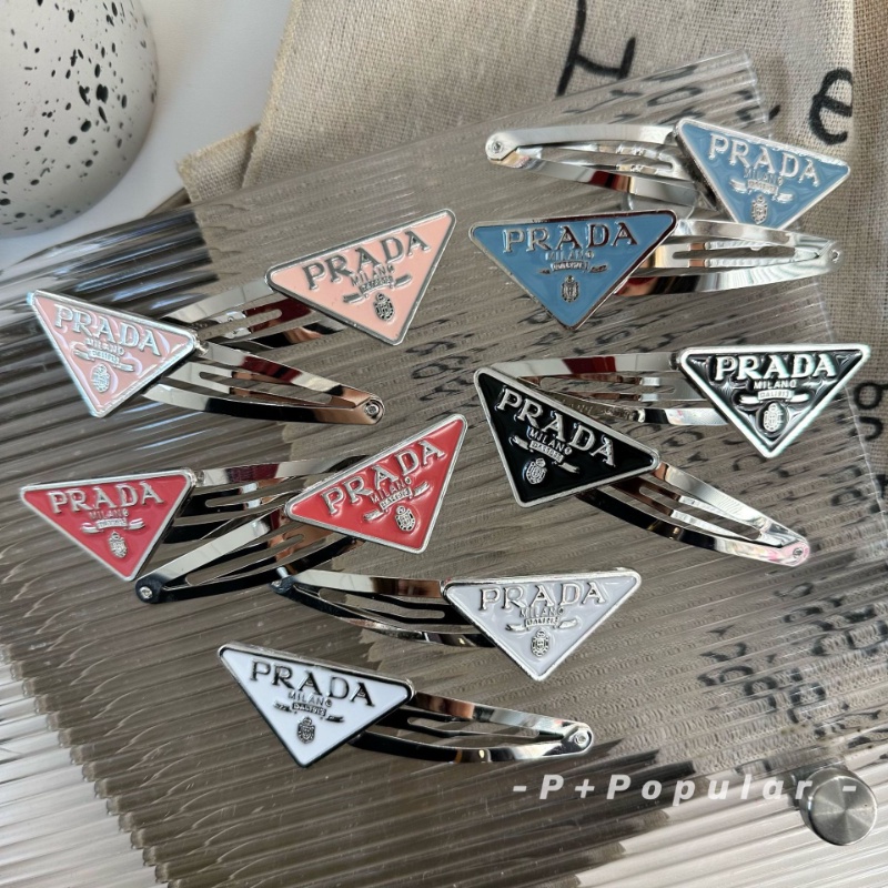 Kẹp Tóc Hình Tam Giác In Chữ Phong Cách Hàn Quốc Sang Trọng Cho Nữ