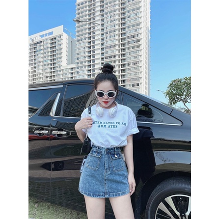 Chân Váy Jean 9013 Cloudy  phù hợp  nữ 40-70kg