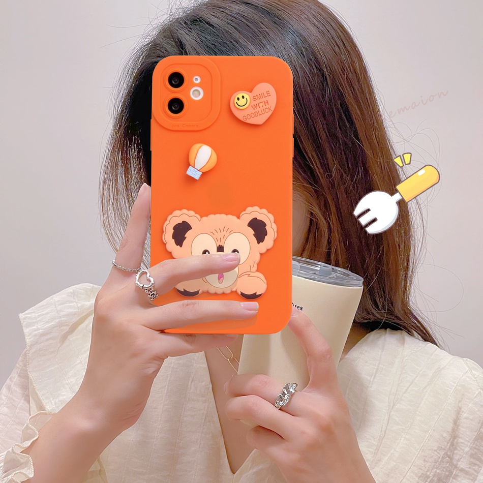 Ốp Điện Thoại Silicon Dẻo Hình Cô Gái 3D iPhone 11 12 13 14 Pro MAX Plus Mini X XR XS MAX 6 S 7 8 Plus SE 2020 11Pro 12pro 13Pro