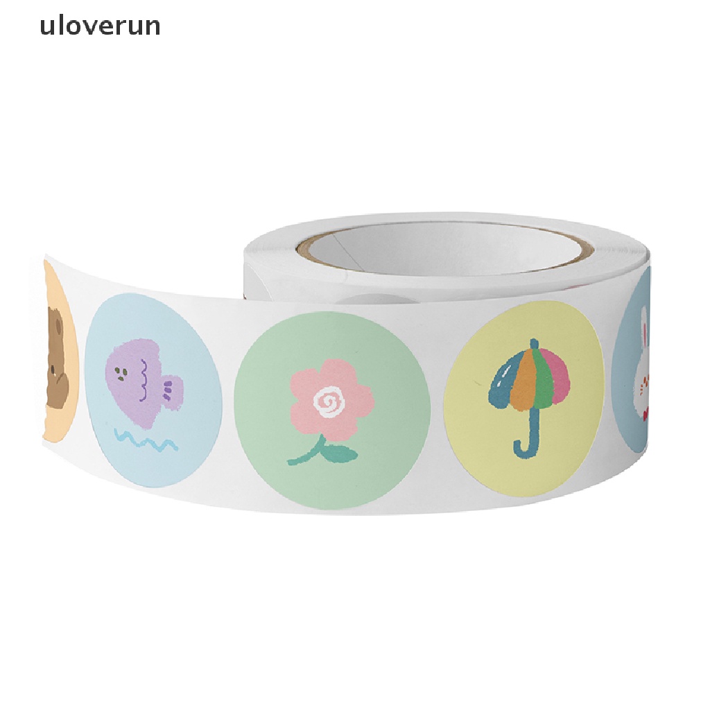 Bộ 500 Miếng Dán Trang Trí Hình Động Vật Dễ Thương