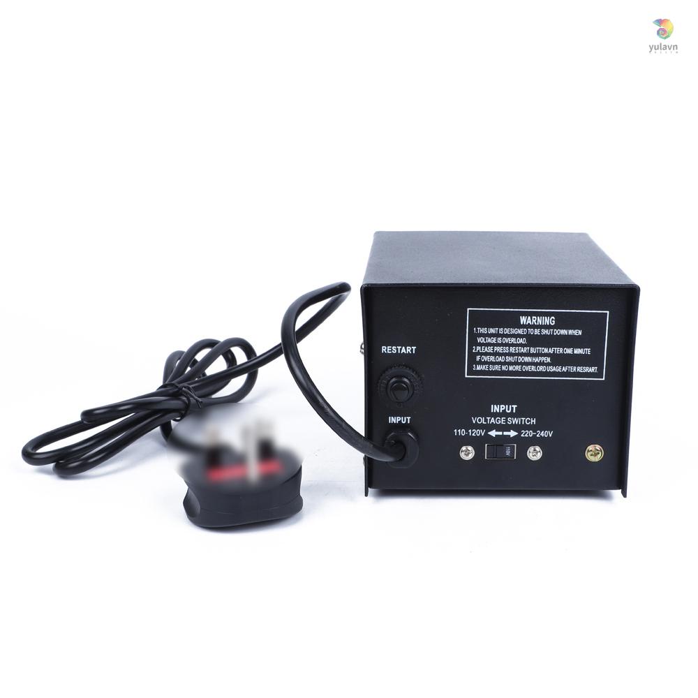 Thiết Bị Chuyển Đổi Điện Áp 200W yula Thông Minh Tăng Công Suất Điện Cho Gia Đình