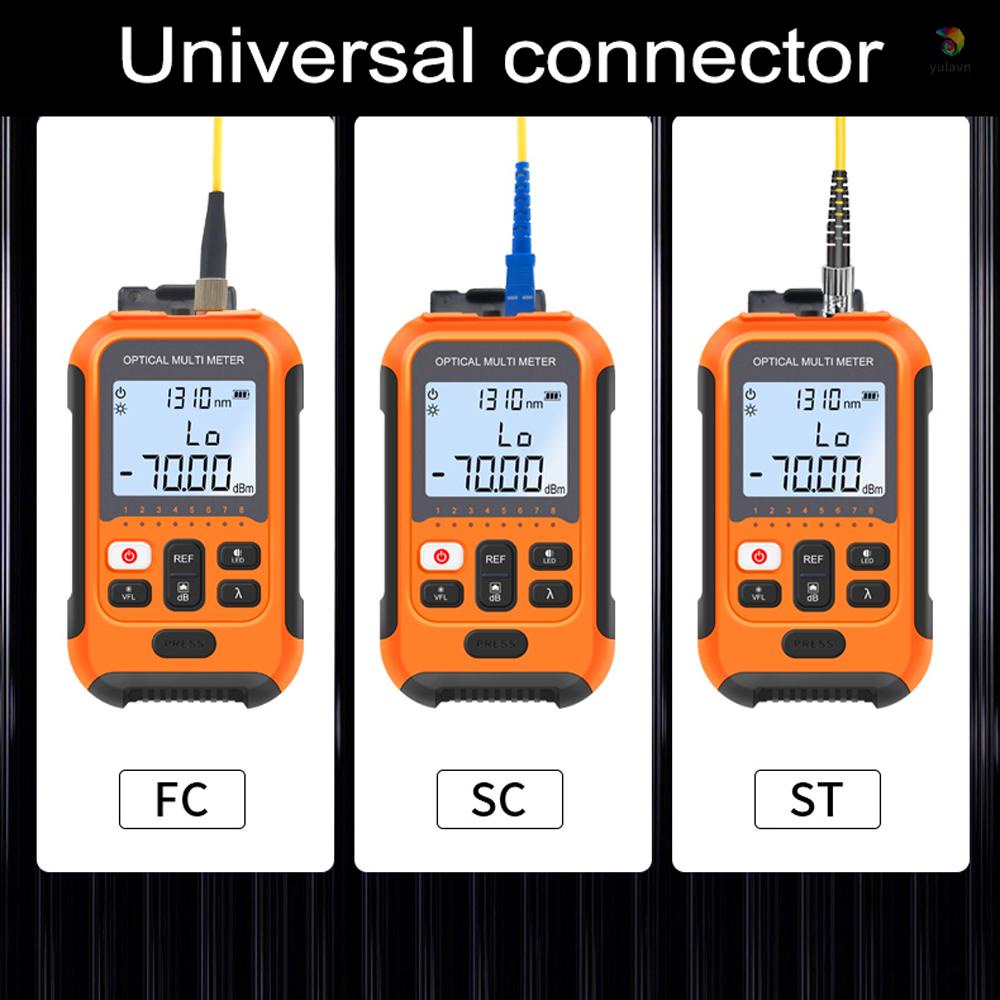 Thiết Bị Kiểm Tra Công Suất Quang Học 3 Trong 1 Độ Chính Xác Cao Có Màn Hình LED