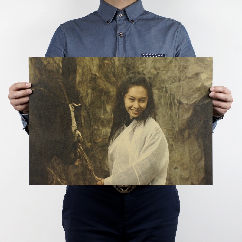 Poster Hình Phim Hong Kong Cổ Điển 51x36cm