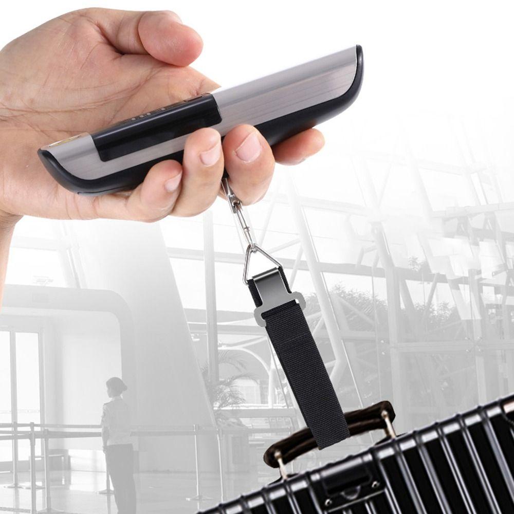 Cân Hành Lý Du Lịch Cầm Tay mini Có Thước Đo Với Dây Buộc Tiện Dụng