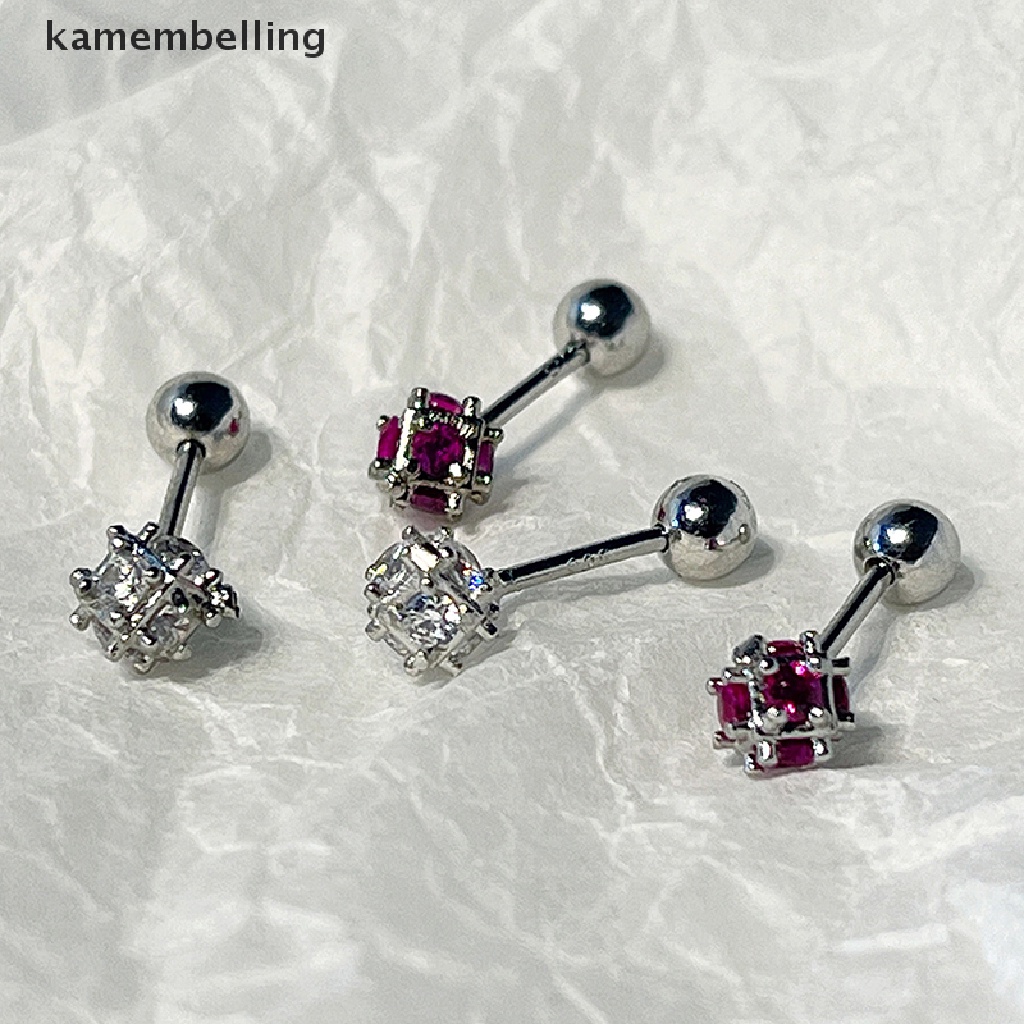 1 Đôi Khuyên Tai Nữ Đính Đá Thời Trang