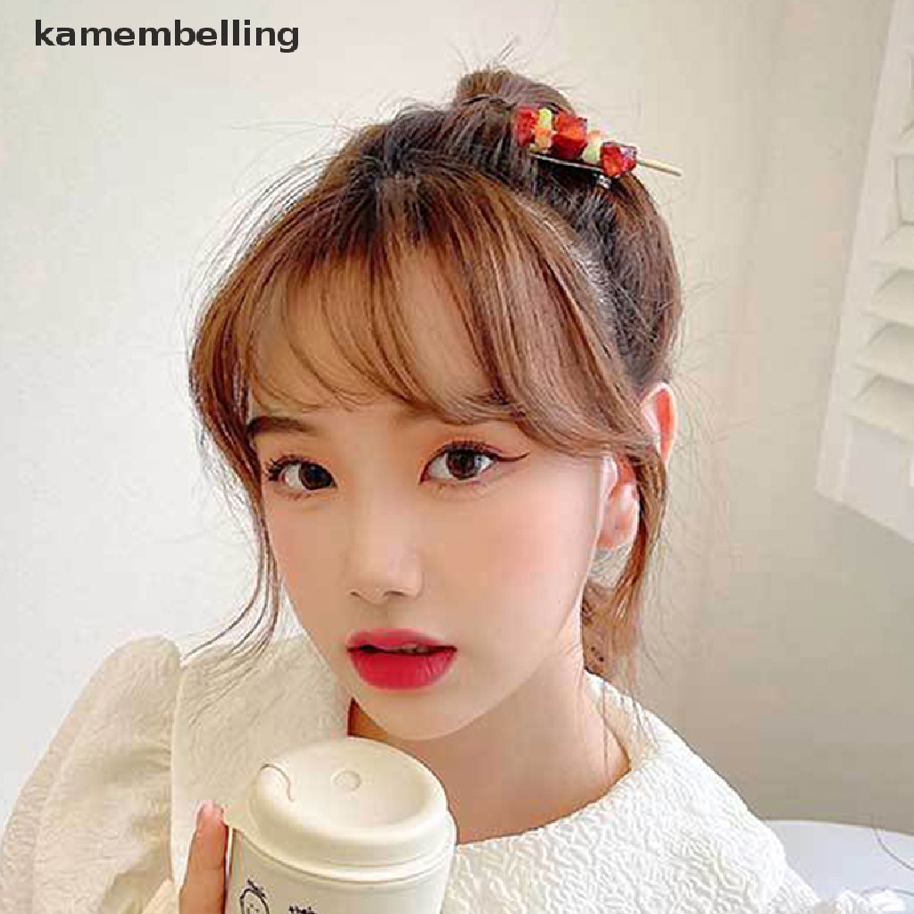 Kamembelling Kẹp Tóc Hình Thức Ăn Vui Nhộn Cho Bé