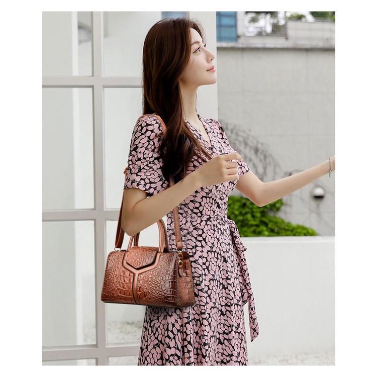 Túi Xách Đeo Vai Da Cá Sấu Thật Cao Cấp Thời Trang 2023 Cho Nữ